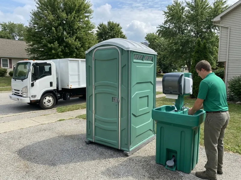 Freestanding Dual-Basin Hand-Washing Stations in West Lafayette, IN