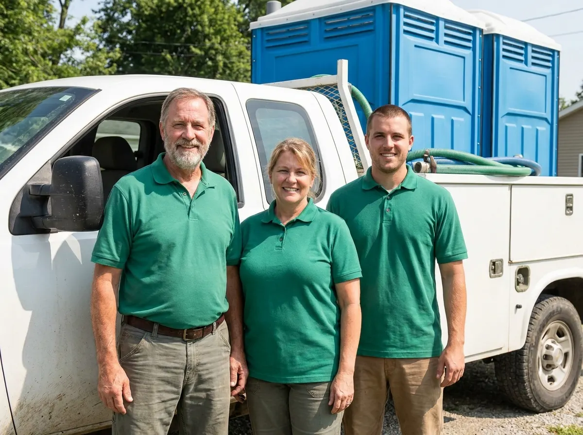 FreshComfort Portable Toilet Rentals portable toilet rentals team in West Lafayette, IN